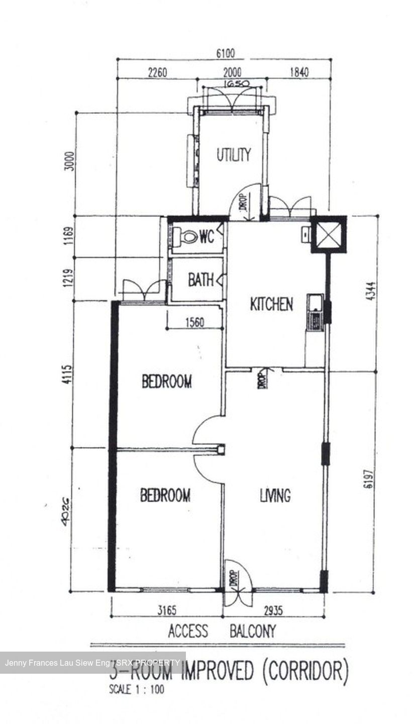 Blk 207 Toa Payoh North (Toa Payoh), HDB 3 Rooms #599284121